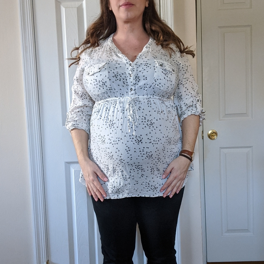 Motherhood Maternity 3/4 Shirt